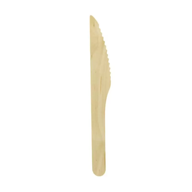 PacknWood Wooden Knife - 6.50'' - 576 pcs PacknWood Wooden Knife - 6.50'' - 576 pcs