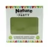 PacknWood Luxury Olive Green Cotton Cocktail Napkin - 7.9'' x 7.9'' - 200 pcs