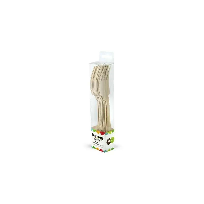 PacknWood Elegant Wooden Fork - 7.5'' - 288 pcs PacknWood Elegant Wooden Fork - 7.5'' - 288 pcs