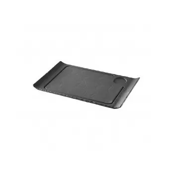 Revol Basalt Collection Steak Plate Curved Edges - Matt slate style - Set of 4 pcs