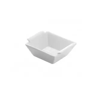 Revol Bombay Collection Miniature Square Dish 6 cm - White - Set of 6 pcs