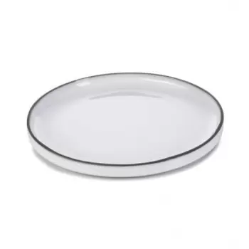 Revol Caractere Collection Dessert Plate - White Cumulus - Set of 4 pcs