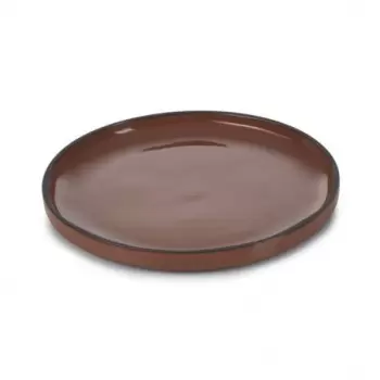 Revol Caractere Collection Bread Plate - Cinnamon - Set of 4 pcs