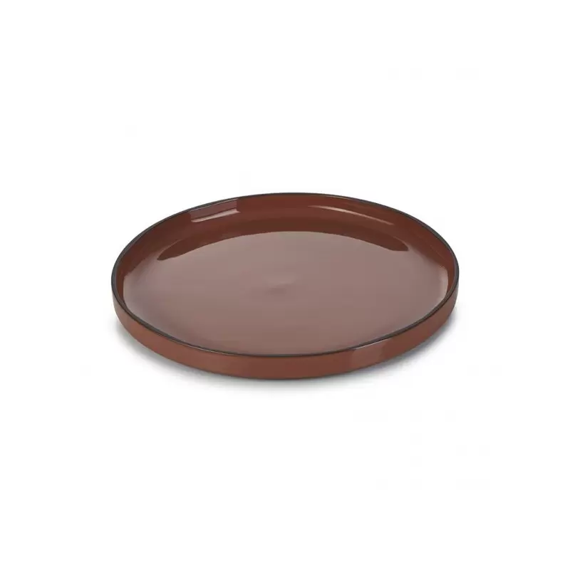 Revol Caractere Collection Dinner Plate - Cinnamon - Set of 4 pcs Revol Caractere Collection Dinner Plate - Cinnamon - Set of 4 pcs