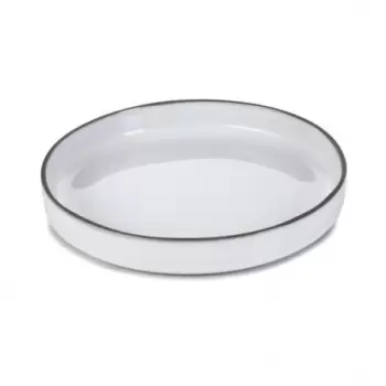 Revol Caractere Collection Gourmet Plate 23 cm - White Cumulus - Set of 4 pcs