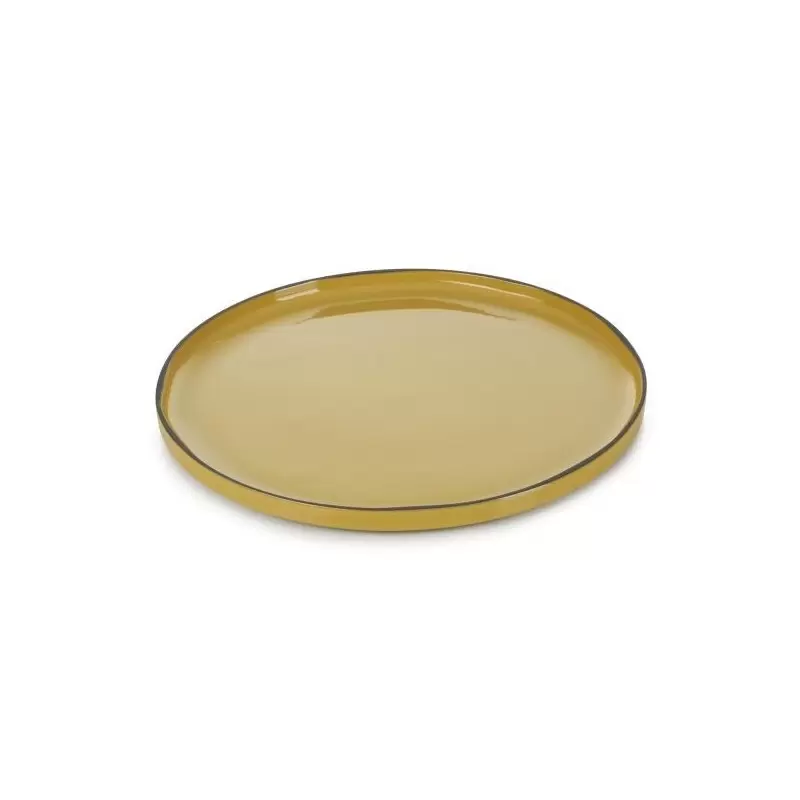Revol Caractere Collection Presentation Plate - Tumeric - Set of 4 pcs Revol Caractere Collection Presentation Plate - Tumeric - Set of 4 pcs