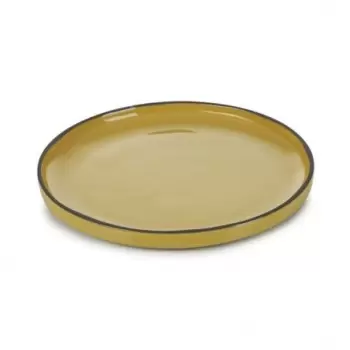 Revol Caractere Collection Dessert Plate - Tumeric - Set of 4 pcs