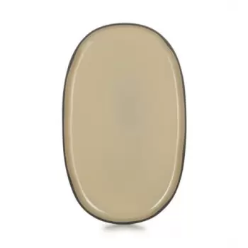 Revol Caractere Collection Oval Plate - Nutmeg - Set of 4 pcs