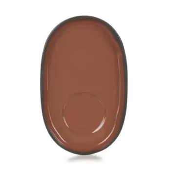 Revol Caractere Collection Saucer - Cinnamon - Set of 4 pcs