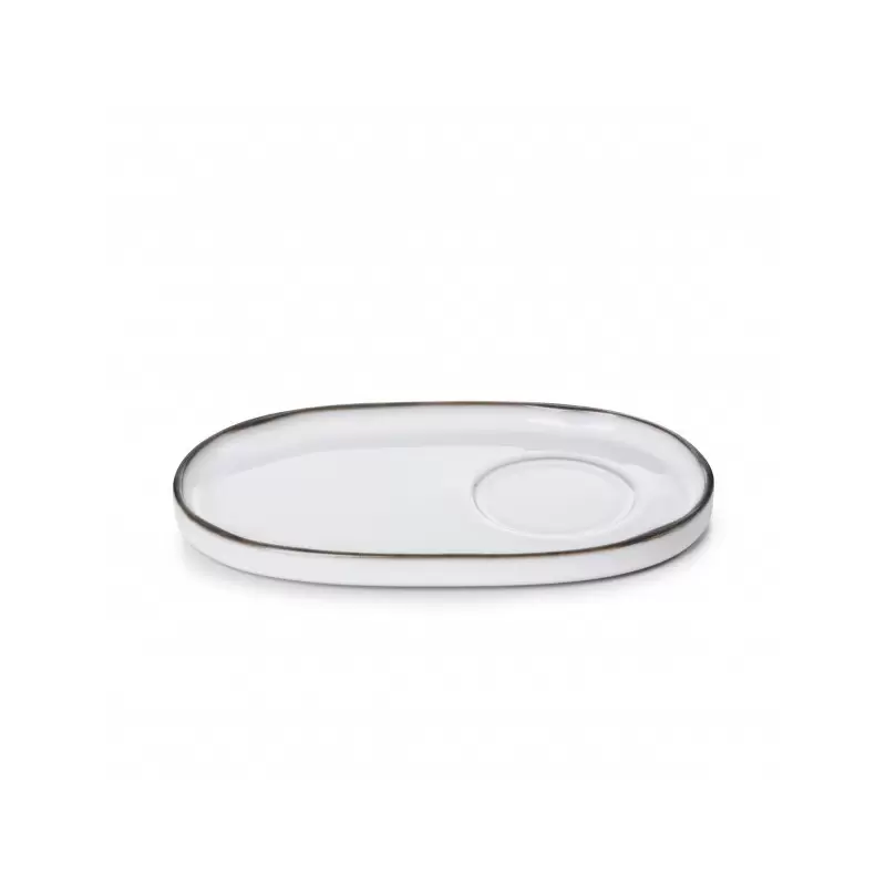 Revol Caractere Collection Gourmet Saucer - White Cumulus - Set of 4 pcs Revol Caractere Collection Gourmet Saucer - White Cumulus - Set of 4 pcs