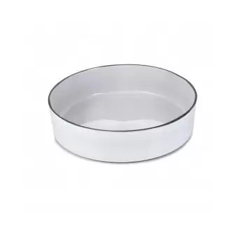 Revol Caractere Collection Salad Bowl - White Cumulus