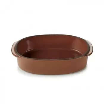 Revol Caractere Culinaire Collection Rect.Oblong Dish 19x13 cm - Cinnamon - Set of 3 pcs