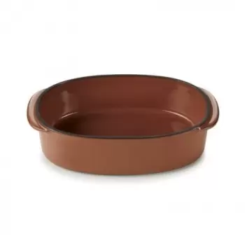 Revol Caractere Culinaire Collection Rect.Oblong Dish 16x11 cm - Cinnamon - Set of 6 pcs
