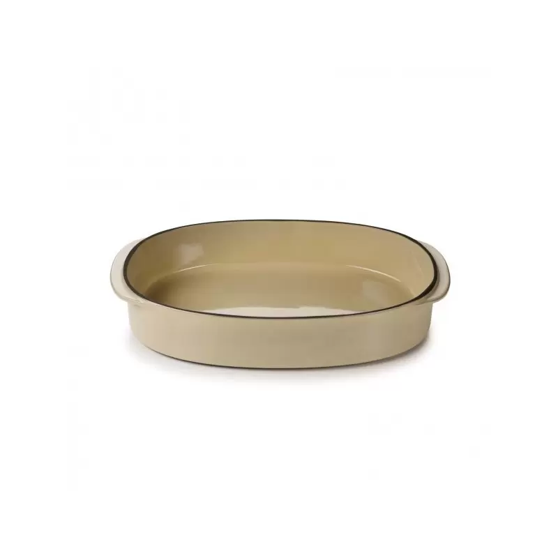 Revol Caractere Culinaire Collection Rect.Oblong Dish 34x25 cm - Nutmeg