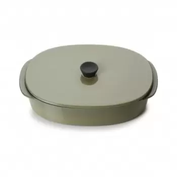 Revol Caractere Culinaire Collection Rect Dish With Lid 19x13 - Cardamom - Set of 2 pcs