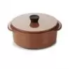 Revol Caractere Culinaire Collection Cocotte With Lid 25 cl - Cinnamon - Set of 6 pcs