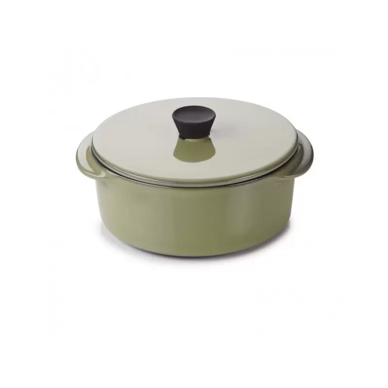 Revol Caractere Culinaire Collection Cocotte With Lid 25 cl - Cardamom - Set of 6 pcs Revol Caractere Culinaire Collection Cocotte With Lid 25 cl - Cardamom - Set of 6 pcs