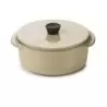 Revol Caractere Culinaire Collection Cocotte With Lid 25 cl - Nutmeg - Set of 6 pcs