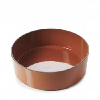 Revol Caractere Culinaire Collection Salad Bowl 25 cm - Cinnamon - Set of 2 pcs