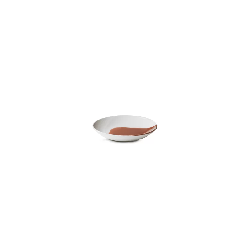 Revol Confluence Collection Deep Coupe Plate 27 cm - Cognac Alabaster white - Set of 4 pcs Revol Confluence Collection Deep Coupe Plate 27 cm - Cognac Alabaster white - Set of 4 pcs