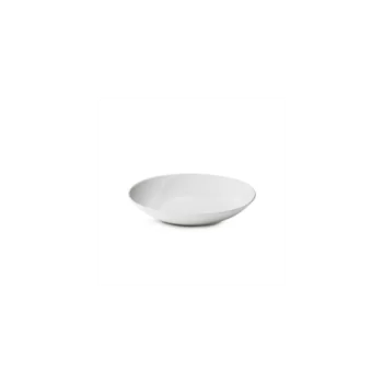 Revol Confluence Collection Deep Coupe Plate 27 cm - Coconut milk Alabaster white - Set of 4 pcs