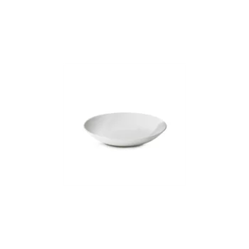 Revol Confluence Collection Deep Coupe Plate 27 cm - Linen Alabaster white - Set of 4 pcs