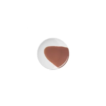 Revol Confluence Collection Dinner Plate 26 cm - Cognac Alabaster white - Set of 6 pcs