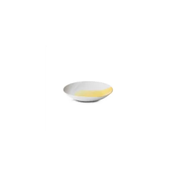 Revol Confluence Collection Deep Coupe Plate 24 cm - Saffron Alabaster white - Set of 6 pcs