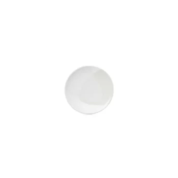 Revol Confluence Collection Dessert Plate 21.5 cm - Linen Alabaster white - Set of 6 pcs