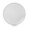 Revol Equinoxe Collection Dessert Plate 21.5 cm - White Cumulus - Set of 6 pcs