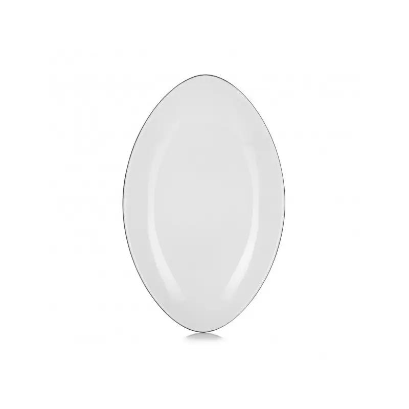 Revol Equinoxe Collection Oval Plate 35 cm - White Cumulus - Set of 4 pcs Revol Equinoxe Collection Oval Plate 35 cm - White Cumulus - Set of 4 pcs