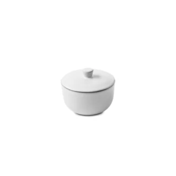 Revol Equinoxe Collection Sugar Bowl 15 cl - White Cumulus - Set of 4 pcs