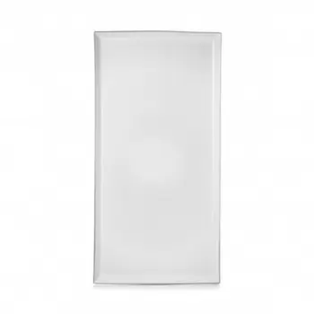Revol Equinoxe Collection Rectangular Platter 55.5 cm - White Cumulus