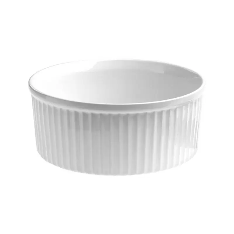 Revol French Classics Collection Individual Souffle 11.8 cm 37 cl - White - Set of 4 pcs Revol French Classics Collection Individual Souffle 11.8 cm 37 cl - White - Set of 4 pcs