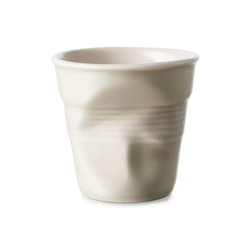 Revol Froisse Collection Cappuccino Tumbler 18 cl - Grey pebble - Set of 6 pcs Revol Froisse Collection Cappuccino Tumbler 18 cl - Grey pebble - Set of 6 pcs