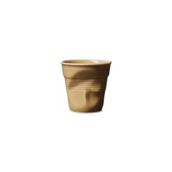 Revol Froisse Collection Expresso Tumbler 8 cl - Havana - Set of 6 pcs
