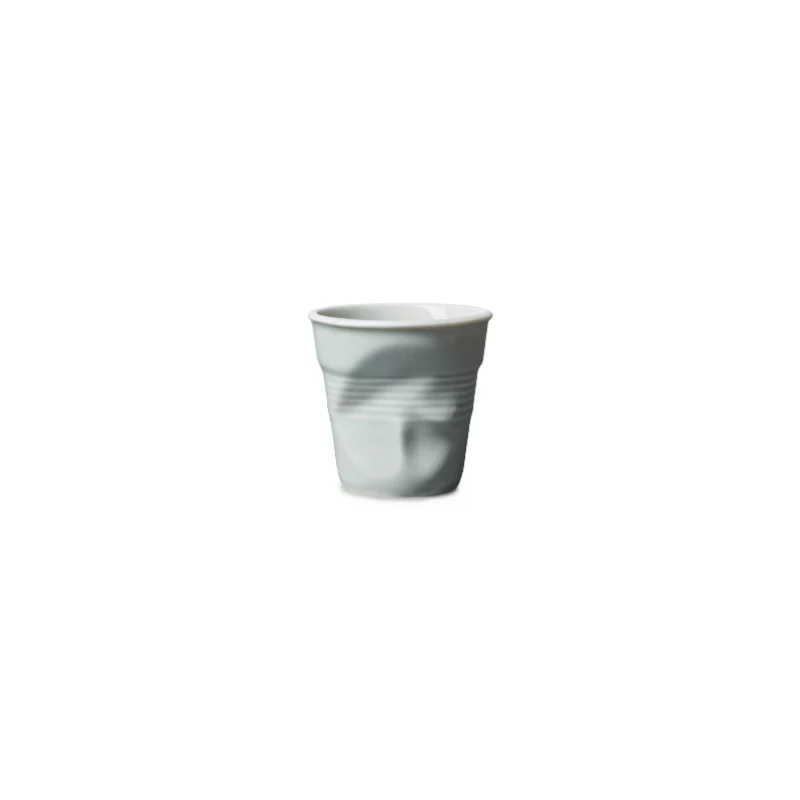 Revol Froisse Collection Expresso Tumbler 8 cl - Sky Grey - Set of 6 pcs Revol Froisse Collection Expresso Tumbler 8 cl - Sky Grey - Set of 6 pcs