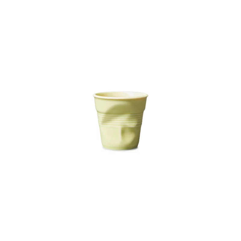 Revol Froisse Collection Expresso Tumbler 8 cl - Acid Yellow - Set of 6 pcs Revol Froisse Collection Expresso Tumbler 8 cl - Acid Yellow - Set of 6 pcs