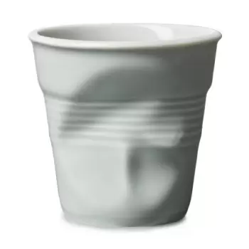 Revol Froisse Collection Cappuccino Tumbler 18 cl - Sky Grey - Set of 6 pcs