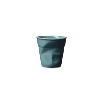 Revol Froisse Collection Expresso Tumbler 8 cl - Abyss blue - Set of 6 pcs