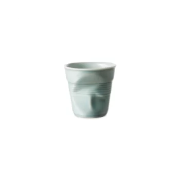 Revol Froisse Collection Froisses Expresso Tumbler 8 cl - Blue Mistral - Set of 6 pcs