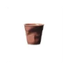 Revol Froisse Collection Expresso Tumbler 8 cl - Burned Earth - Set of 6 pcs