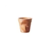 Revol Froisse Collection Froisses Expresso Tumbler 8 cl - Sienna earth - Set of 6 pcs