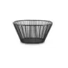 Revol Inspired. By Revol Collection Wire Basket Oval 32.1X23.9 cm - Black metal