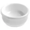 Revol Les Essentiels Collection Round Butter Dish 3 cl - White - Set of 6 pcs