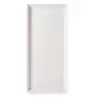 Revol Madeleine Collection Rectangular Plate 32.5 cm - Alabaster white - Set of 4 pcs