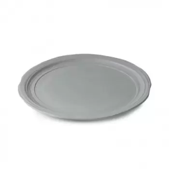 Revol No.W Collection Dinner Plate 28.5 cm - Matt grey Recy clay - Set of 6 pcs
