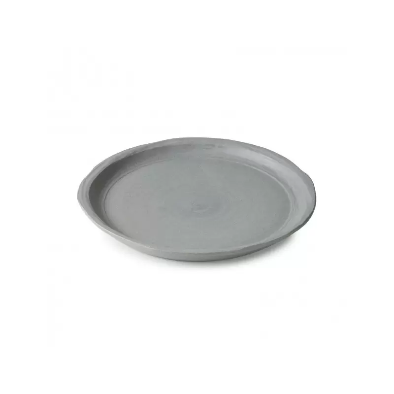 Revol No.W Collection Dinner Plate 23.5 cm - Matt grey Recy clay - Set of 6 pcs Revol No.W Collection Dinner Plate 23.5 cm - Matt grey Recy clay - Set of 6 pcs