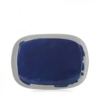 Revol No.W Collection Rectangular Plate 33 cm - Indigo blue - Set of 3 pcs