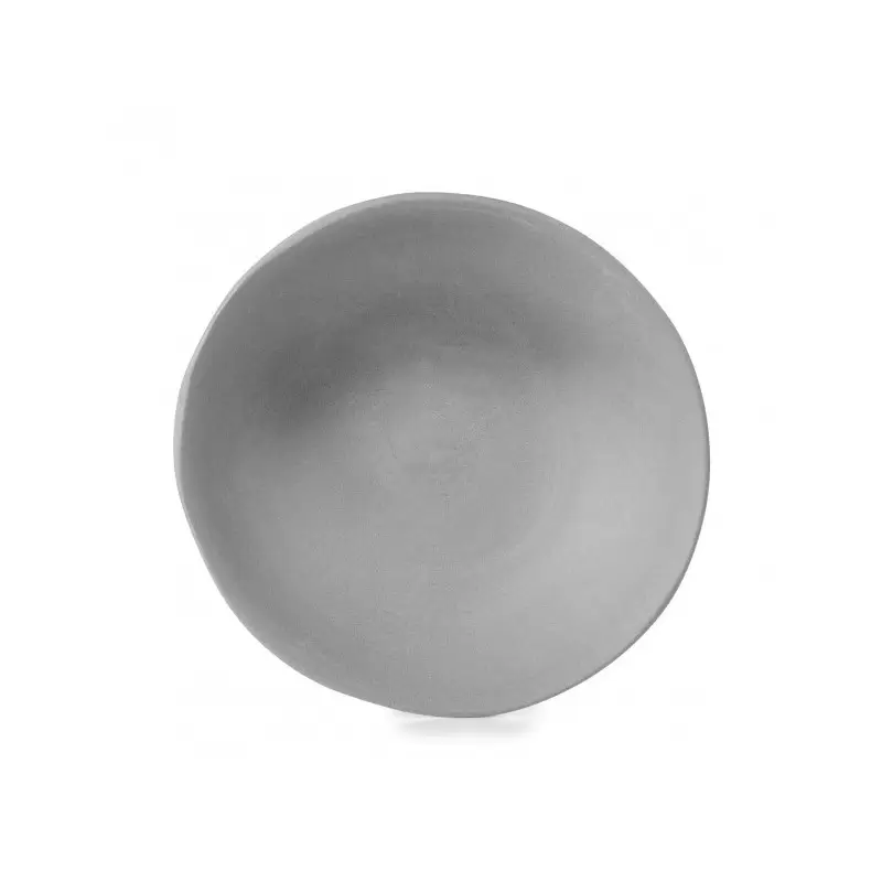 Revol No.W Collection Deep Coupe Plate 24 cm - Matt grey Recy clay - Set of 6 pcs Revol No.W Collection Deep Coupe Plate 24 cm - Matt grey Recy clay - Set of 6 pcs